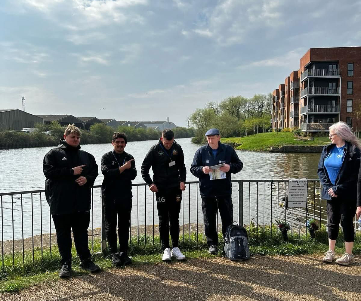 TMS Post-16 Team up With The Canal Trust!